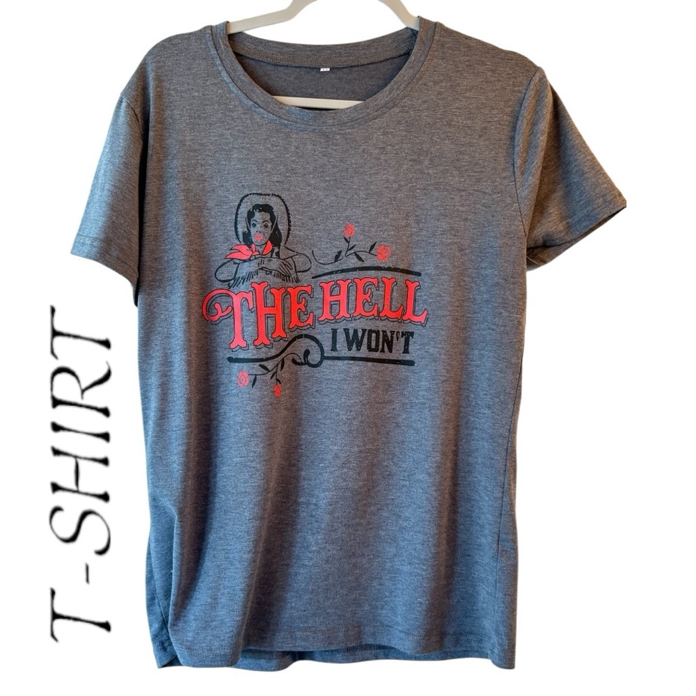 Grey Graphic T-Shirt